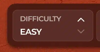 Difficulty selector